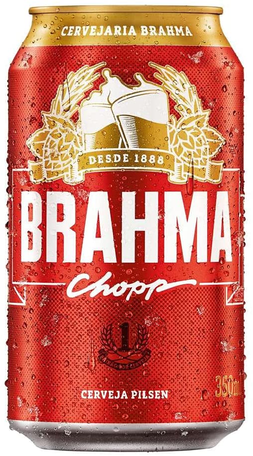 Cerveja Brahma lata 350ml