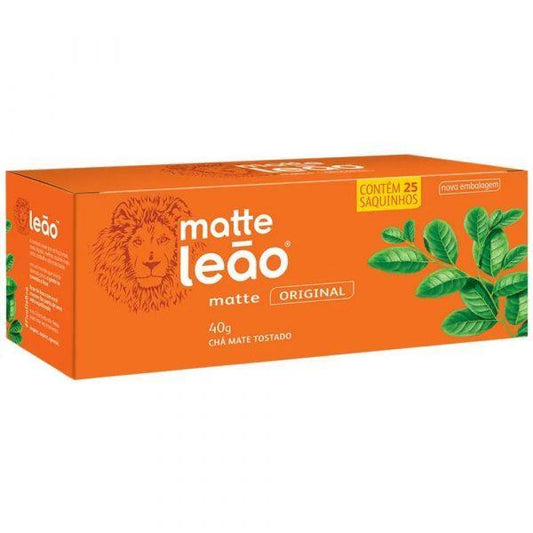 Chá Mate Leão Saquetas 25 saquetas