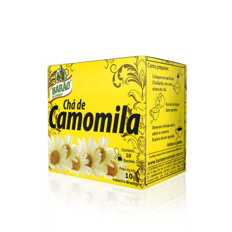 Chá Camomila Barão 10 Saquetas